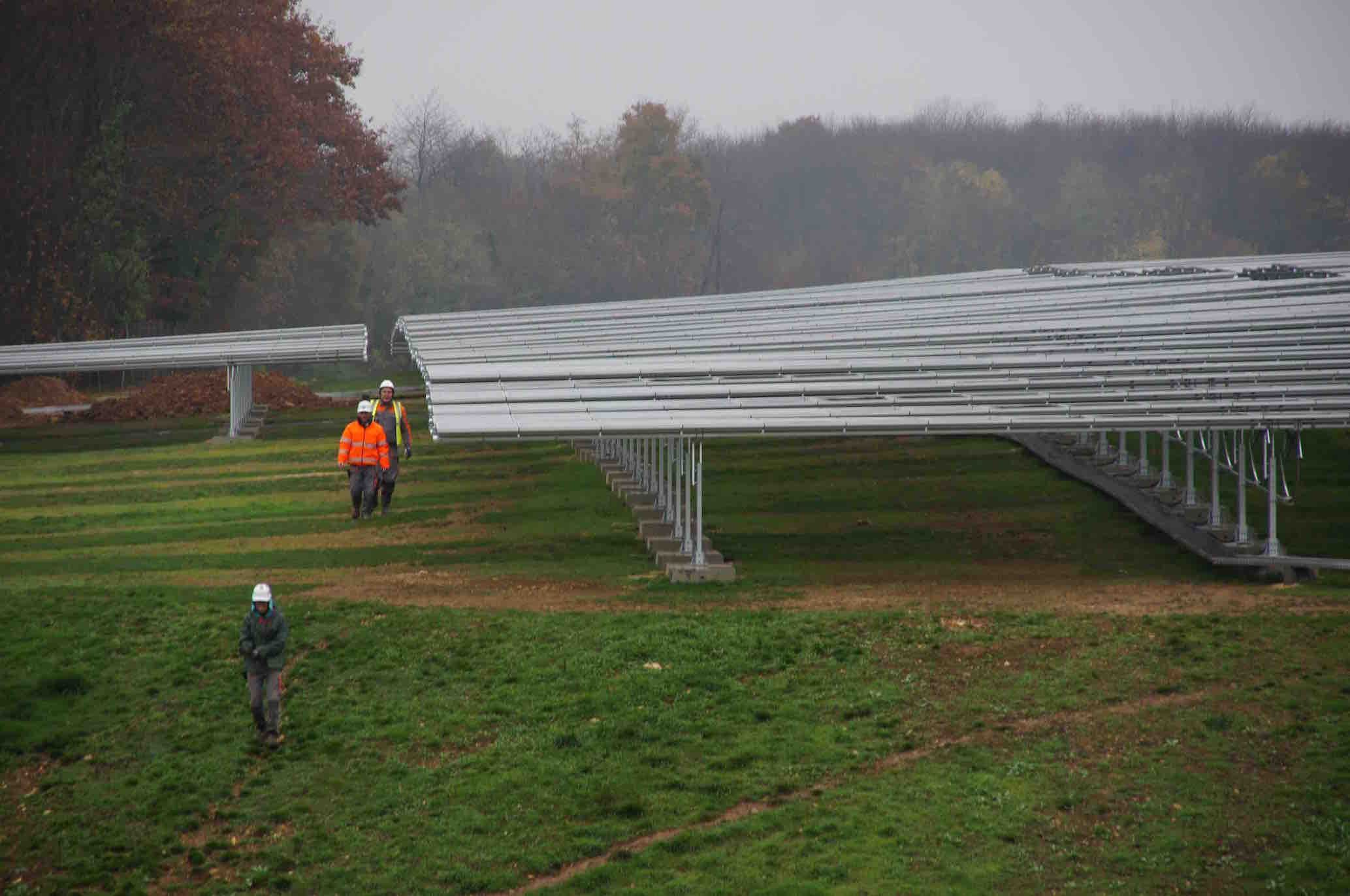 construction des éoliennes